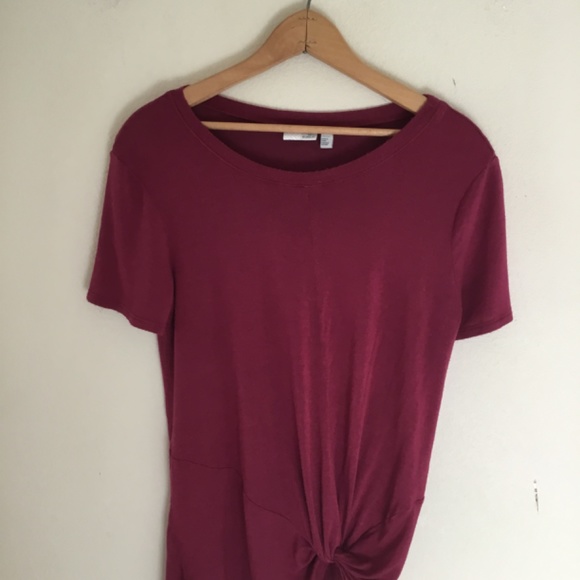 TWO! 14th & Union Tops: One Fuchsia, One Grey: One Large, One Small: Both NWOT! - Picture 3 of 7